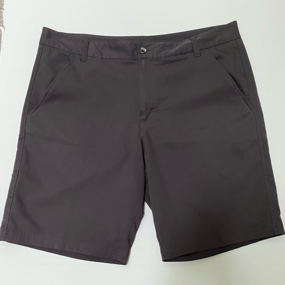 Fila Sport Men's Charcoal Flat Front Shorts 38
